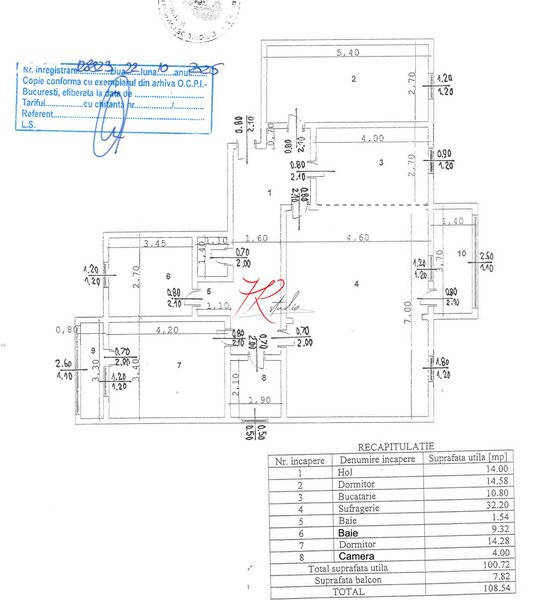 Herestrau, vanzare apartament 3 camere